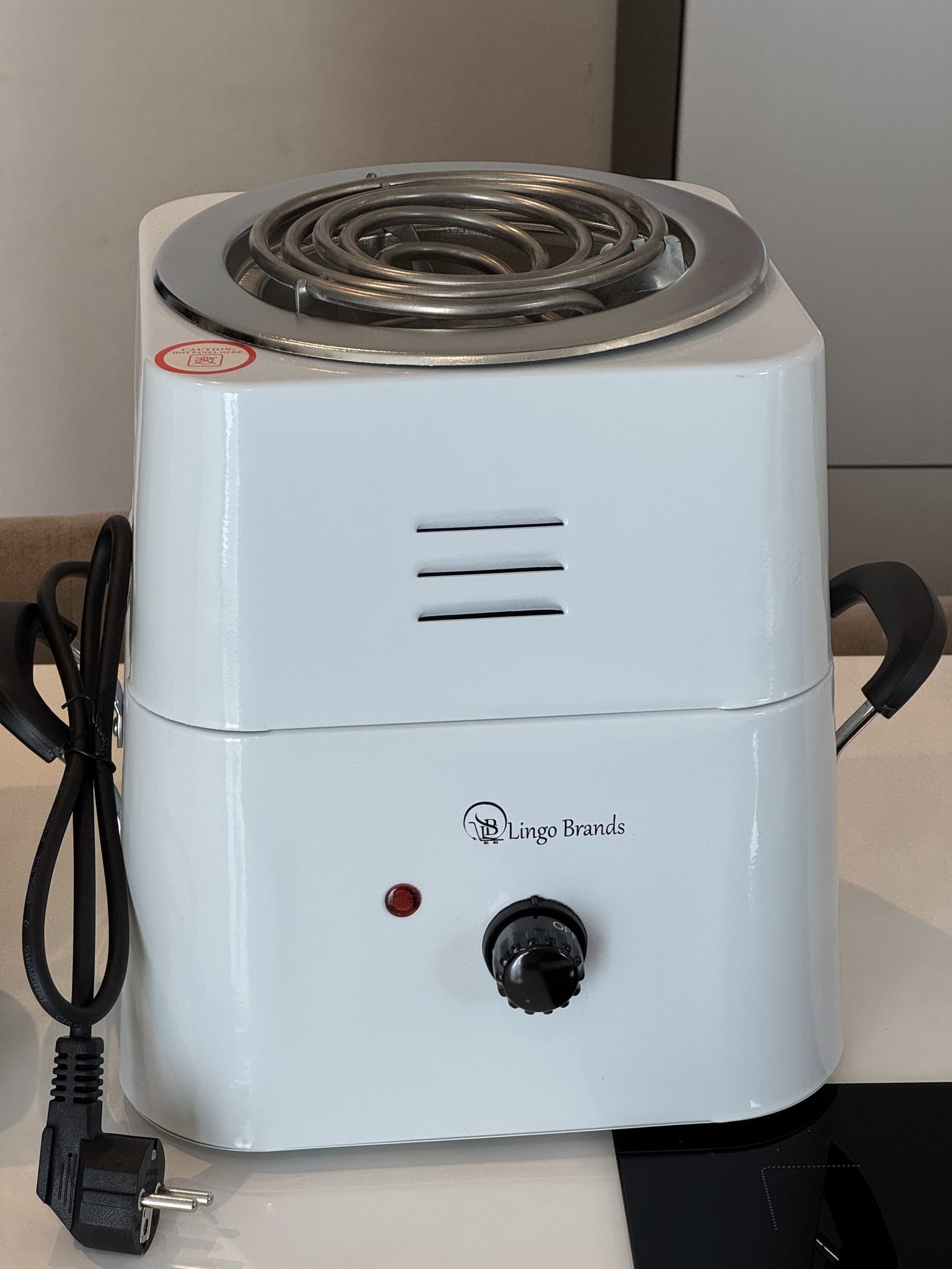 lingo Midja/hot plate white