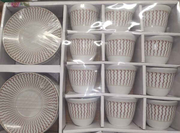 12 Coffee Sets /  ፍንጃል 12 ሓባ