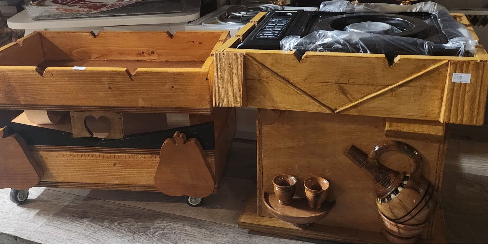 Wooden Coffee Table/ ጣውላ ቡን ዕንጨይቲ